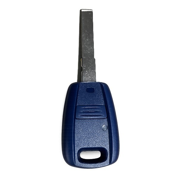 [4FT024] Coque de clé Fiat / 1 bouton - pile CR 2016 / sur coque / lame SIP22