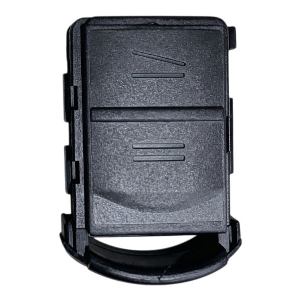 [4OP006] Coque de clé Opel / 2 boutons - pile CR 2032 / sur coque / sans lame