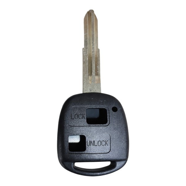 [4TY003] Coque de clé Toyota / 2 boutons - pile CR 2016 / sur circuit / lame TOY41
