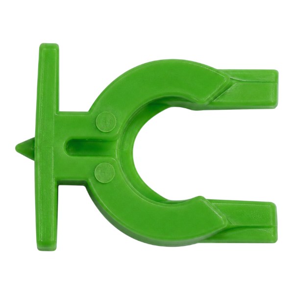 [10364] Agrafe de fixation plastique verte