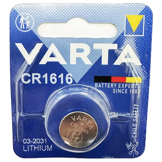 [CR1616] Pile bouton 3V lithium
