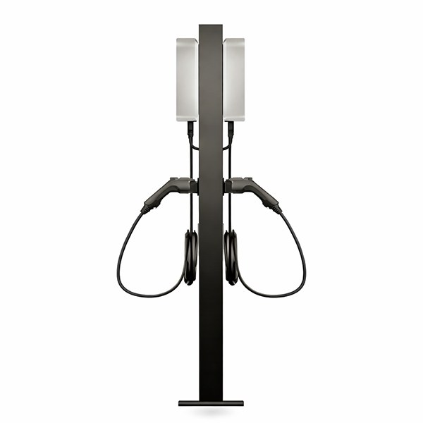 [2198] Poteau pour 2 bornes de charge VE
