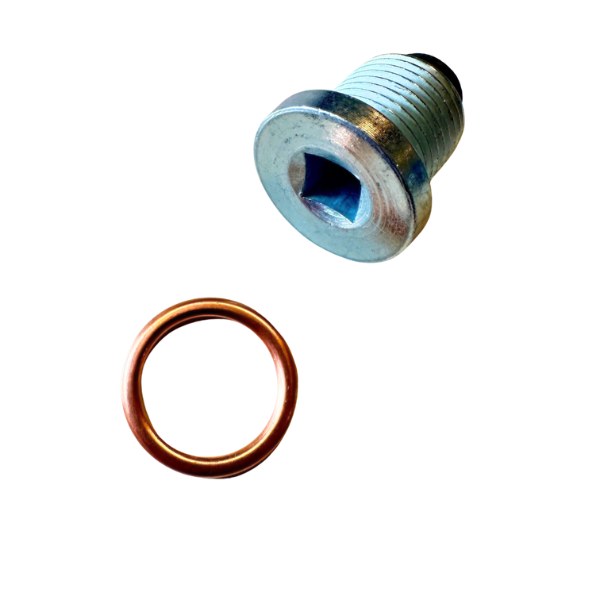 [30008BL] Kit bouchon de carter magnétique + joint Fiat - diam. M18X150x23
