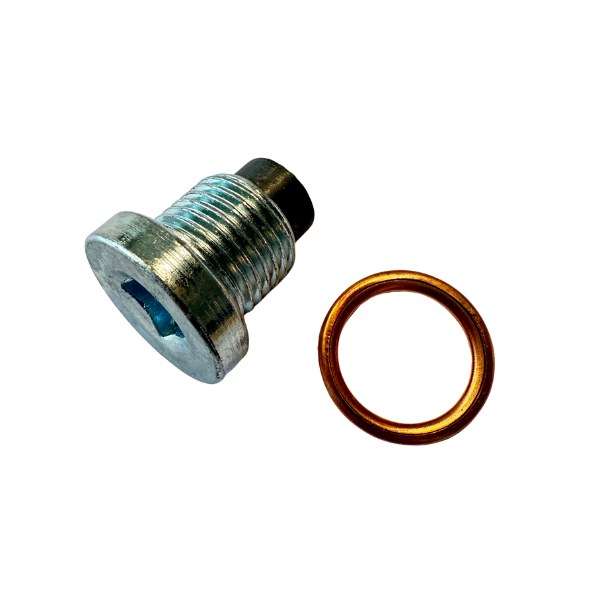 [30012BL] Kit bouchon de carter magnétique + joint Renault - diam. M16X150x20