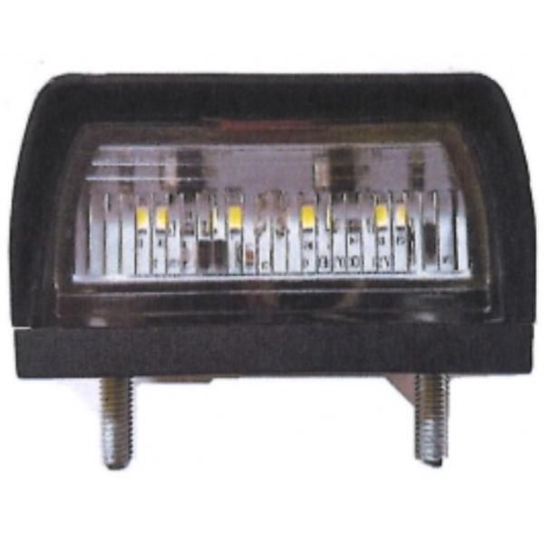 [883] Éclaireur de plaque 4 LEDS précâblé 300mm - tension 12/24V