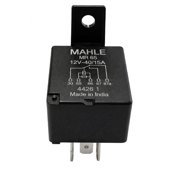 [101.00BL] Relais 12V 40A 5 fiches