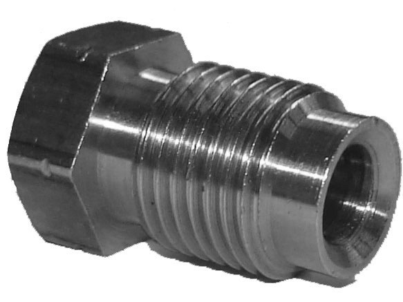 [2372] Raccord acier mâle 4,75 mm - M10 x 1 x 11 mm