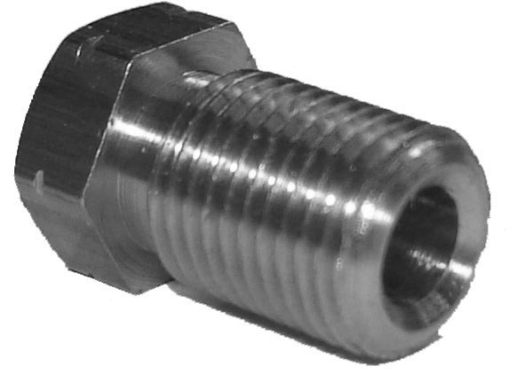 [2371] Raccord acier mâle 4,75 mm - M10 x 1 x 8 mm