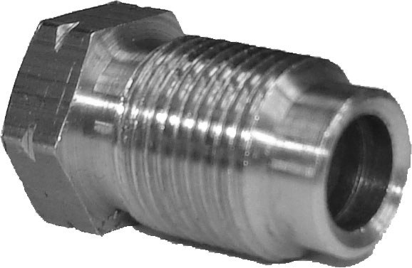 [2377] Raccord acier mâle 6,35 mm - M12 x 1 x 16 mm
