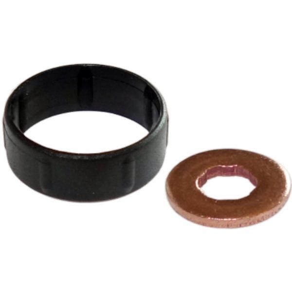 [10126] Kit joint injecteur PSA Ford15,5 x 7,5 x 2,5 mm + bague diam 23 x h 9 mm - sachet