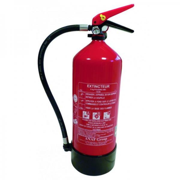 [089] Extincteur 6KG ABC avec mano