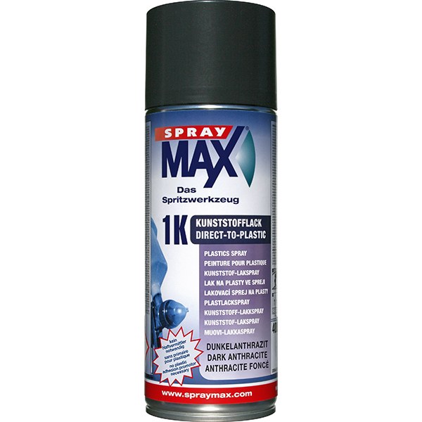 [767] Peinture PRO spéciale plastique anthracite - Aérosol 400 ml