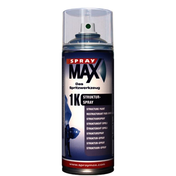 [769] Structurant spécial plastique noir grain moyen - Aérosol 400 ml