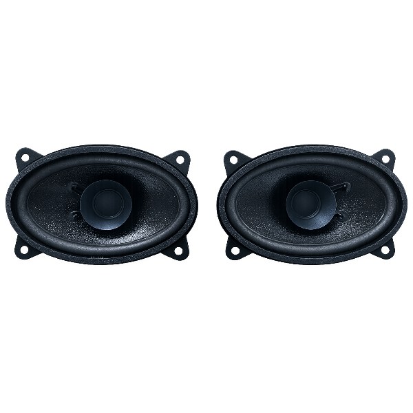 [847] Paire de haut-parleurs 50 W elliptique 95 mm x 155 mm