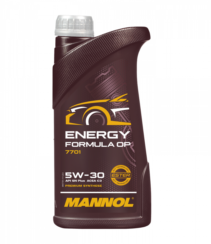 MANNOL - Huile moteur 5W30 Energy Formula OP - C2/C3 (1 L)