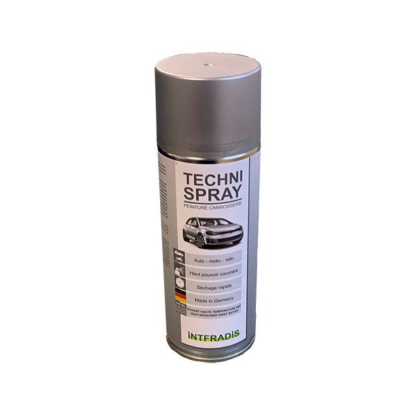 [748] Peinture haute température 650 degrés argent - aérosol 400 ml