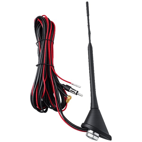 [813210] Antenne de toit DAB+/FM - longueur 23 cm amplificateur DAB+/FM
