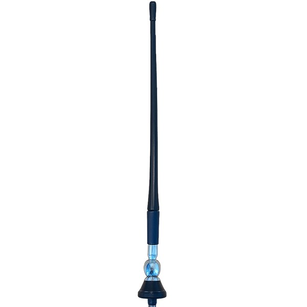 [822010BL] Antenne de toit universelle caoutchouc - longueur 37,5 cm
