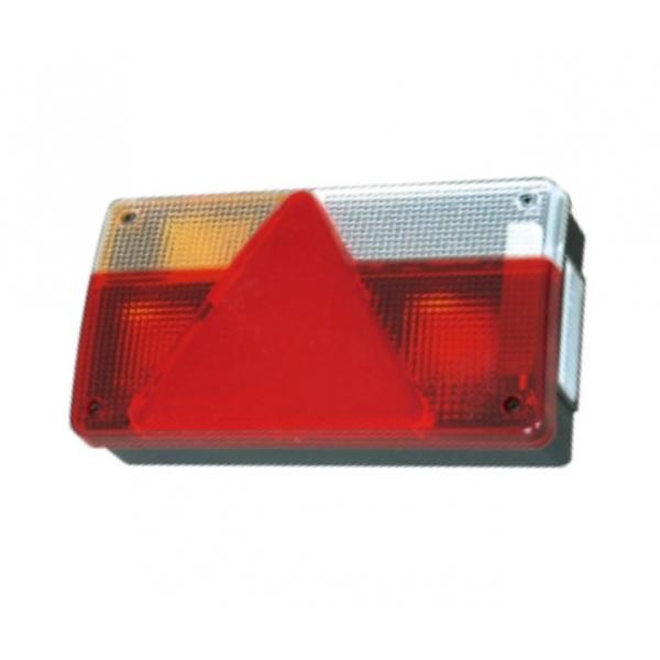 [FP80110] Feu 6 fonctions gauche - brouillard 237 x 138 x 52 + prise