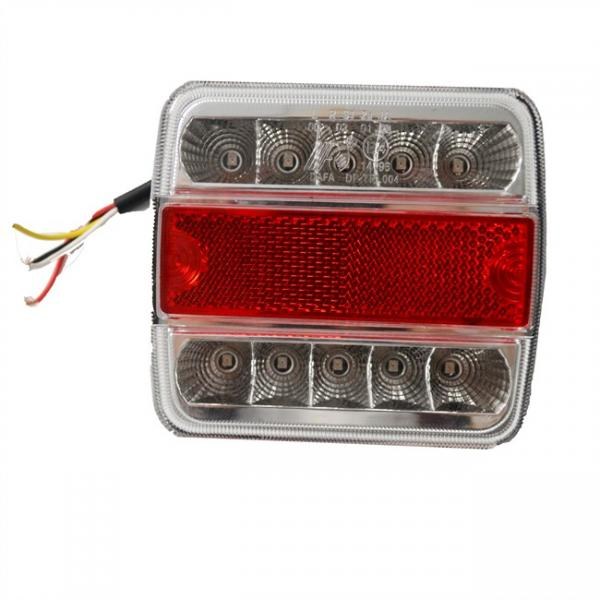 [102LED] Feu à LED 4 fonctions pour remorque