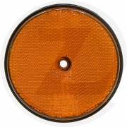 [491.30] Catadioptre rond orange diam. 60 mm à visser