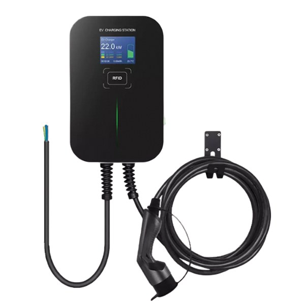 [2154] Borne murale VE avec câble 6 mètres 32A, 7kw monophasé T2